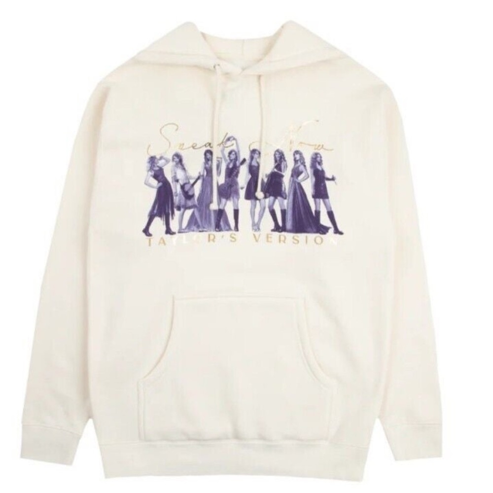Speak Now Taylor’s version Beige Hoodie Eras